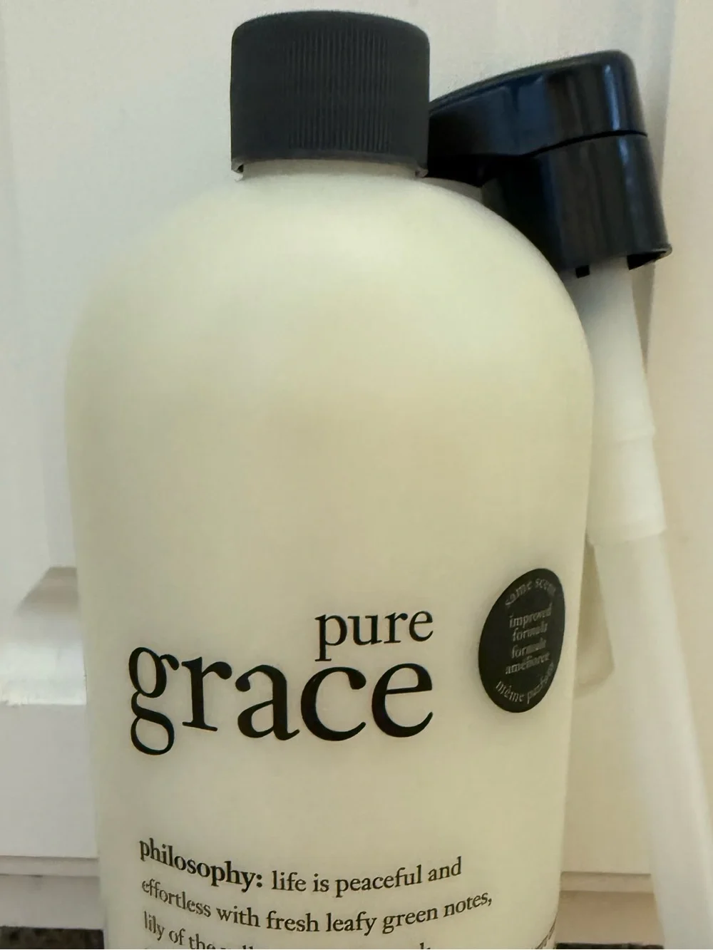 philosophy super-size pure grace shower gel 32 oz  NEW SEALED - Picture 2 of 4